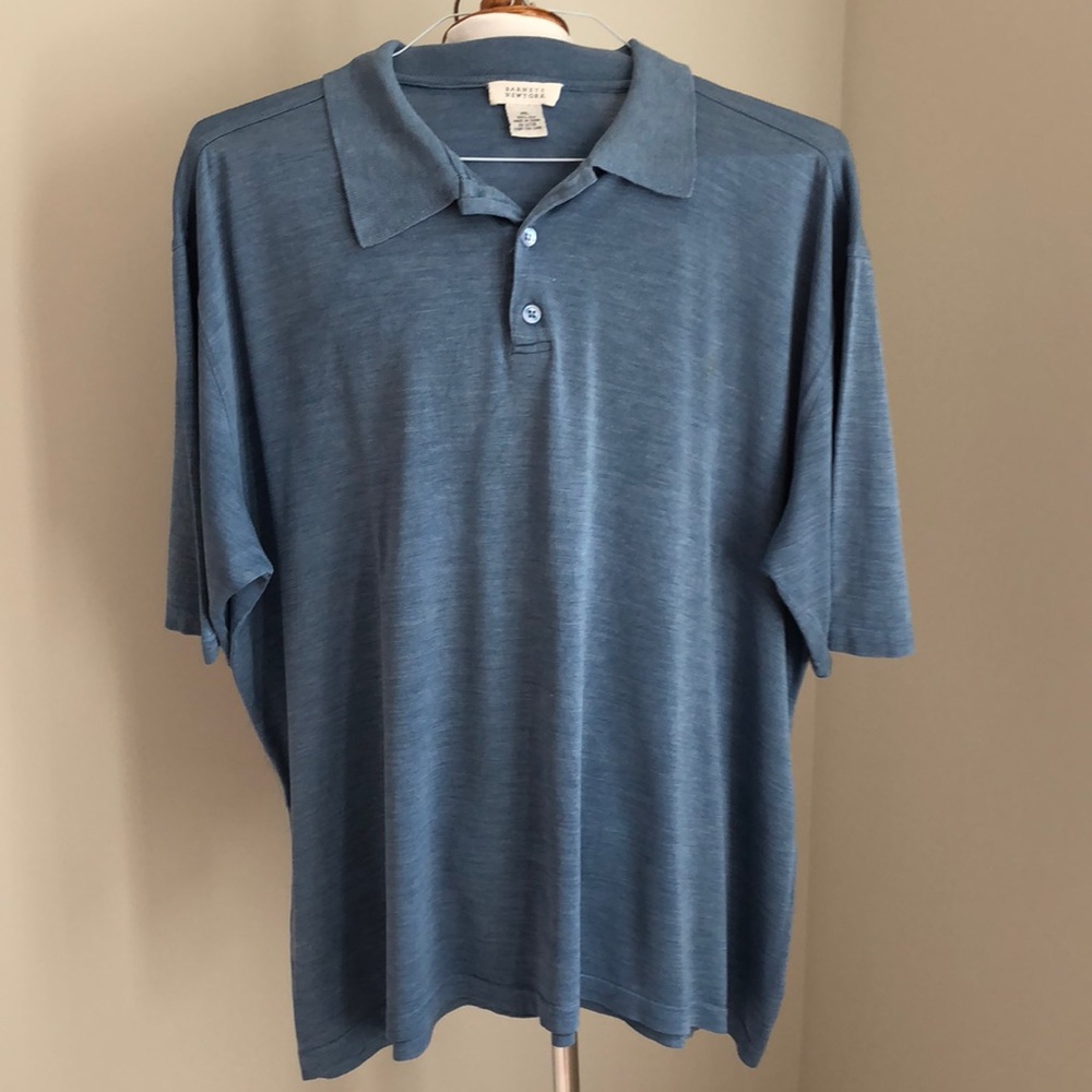 Barneys New York 100% Silk shirt